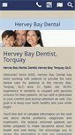 Mobile Screenshot of herveybaydental.com